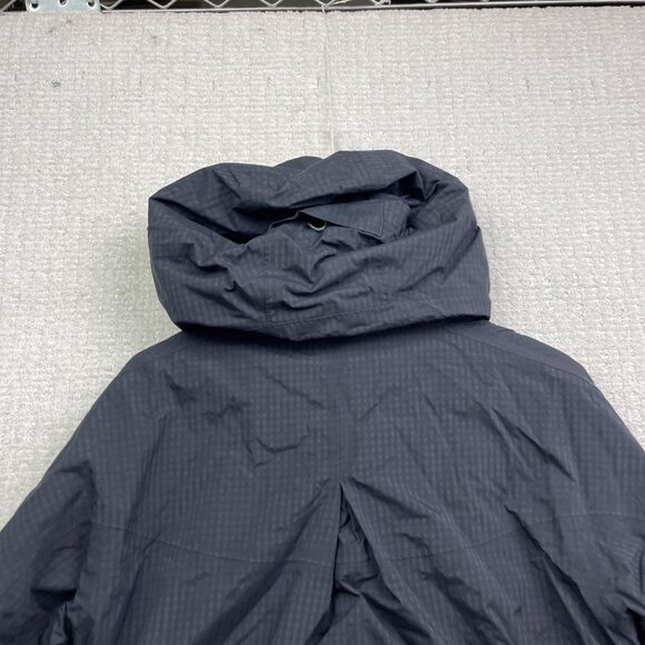 Columbia Titanium Hooded Jacket Women's L Black Omni-Tech Full Zip Waterproof - Picture 13 of 15